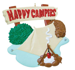 Happy Camper Personalized Camping Ornament
