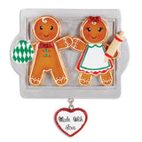 Gingerbread Cookies Baker Family Personalized Family Ornament