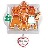 Gingerbread Cookies Baker Family Personalized Family Ornament