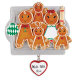 Gingerbread Cookies Baker Family Personalized Family Ornament