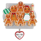 Gingerbread Cookies Baker Family Personalized Family Ornament