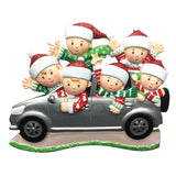 Family Road Trip Ornament, Personalized Ornament