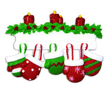 Mittens Family Personalized Ornament