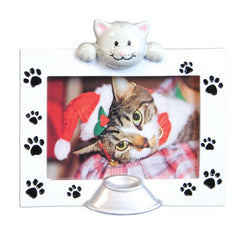 Cat Frame Personalized Christmas Ornament