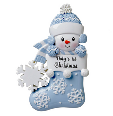 Baby's First Christmas Personalized Ornament