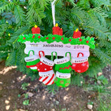 Mittens Family Personalized Ornament