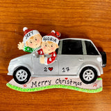 Family Road Trip Ornament, Personalized Ornament