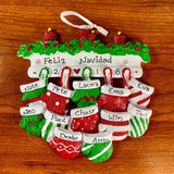 Mittens Family Personalized Ornament