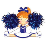 Cheerleader Personalized Christmas Ornament