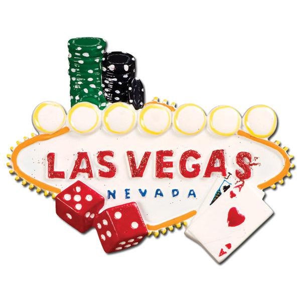Las Vegas Ornament Personalized Christmas Ornament