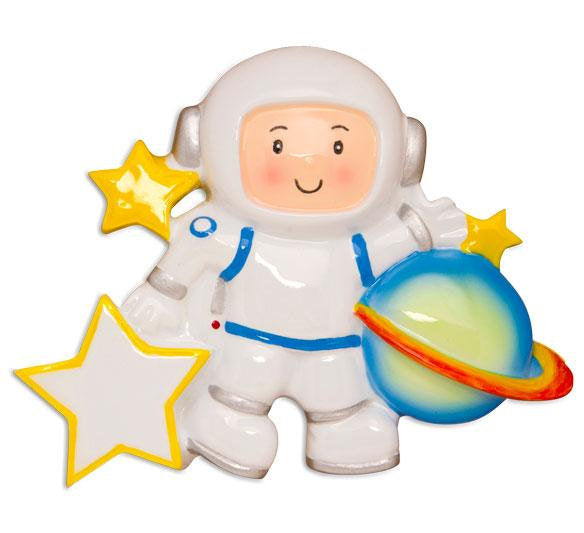 Astronaut Name Personalized Christmas Ornament