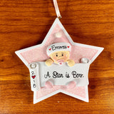 Baby's First Christmas Personalized Christmas Ornament
