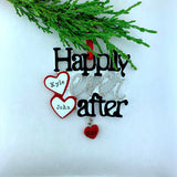 Happily Ever After Personalized Christmas Ornament