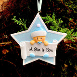 Baby's First Christmas Personalized Christmas Ornament
