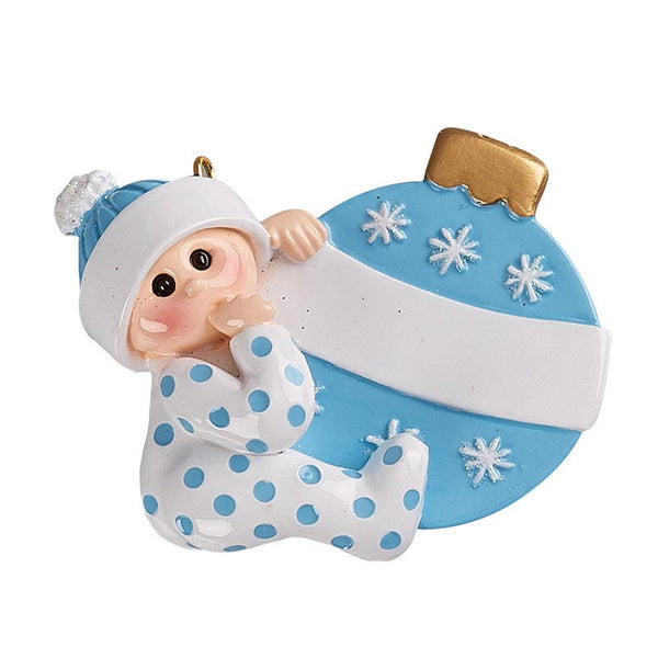 Baby's First Christmas Personalized Christmas Ornament
