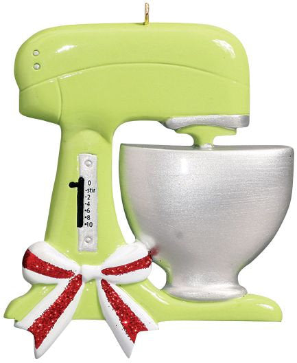 Mixing Bowl Personalized Christmas Ornaments