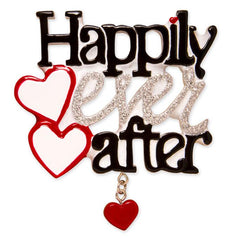 Happily Ever After Personalized Christmas Ornament