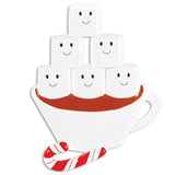 Hot Chocolate Family Personalized Christmas Ornament