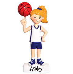 Basketball Player Personalized Ornament