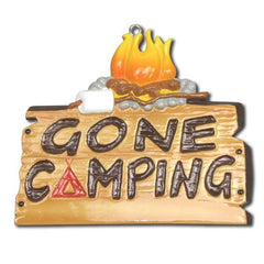 Gone Camping Personalized Christmas Ornament