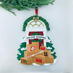 Online Shopper Personalized Christmas Ornament
