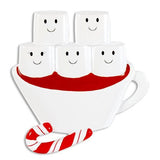 Hot Chocolate Family Personalized Christmas Ornament