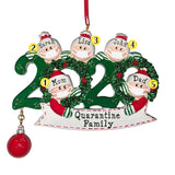 2020 Covid Ornament With Mask Personalized Christmas Ornament