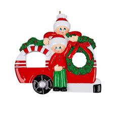 RV Couple Personalized Christmas Ornament