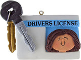 Driver Licence Personalized Christmas Ornament